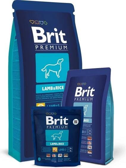 Brit Premium Lamb & Rice 15 kg