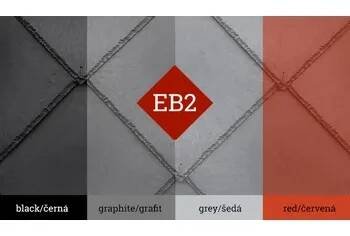 Ekoternit EB2, velká šablona (415x415mm), red