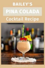 Frozen Baileys Colada Cocktail-Irish Piña Colada|Gastronom Cocktails