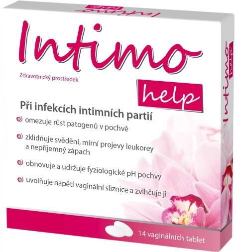 Obrázek INTIMOHELP Při infekcích intimních partií 14 tablet