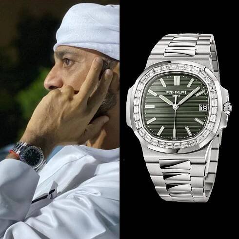 Patek Philippe Nautilus with a  ‘Sunburst Olive-Green’ Dial 5711/1300A