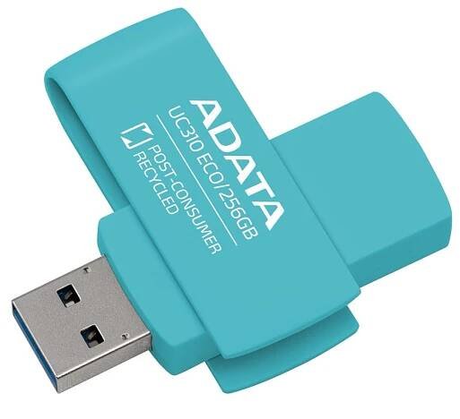 ADATA UC310 ECO 256GB flash disk, USB 3.0, zelený | SUNTECH Computer - prodej počítačů, elektroniky a spotřebního materiálu