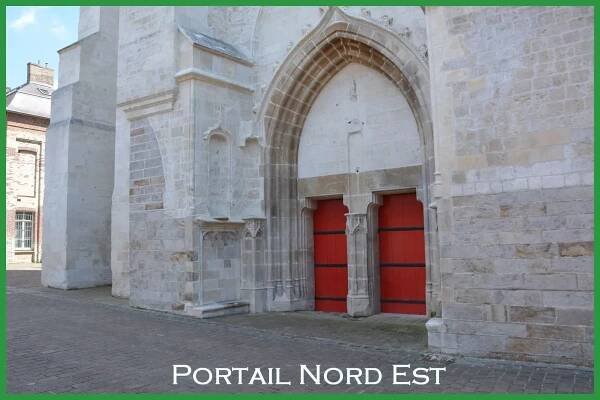 Cathédrale Notre-Dame de Saint-Omer,Portail Nord Est