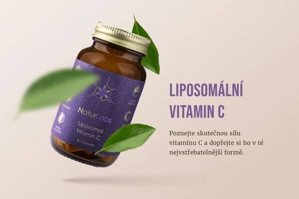Liposomální vitamín C - 95% vstřebatelnost