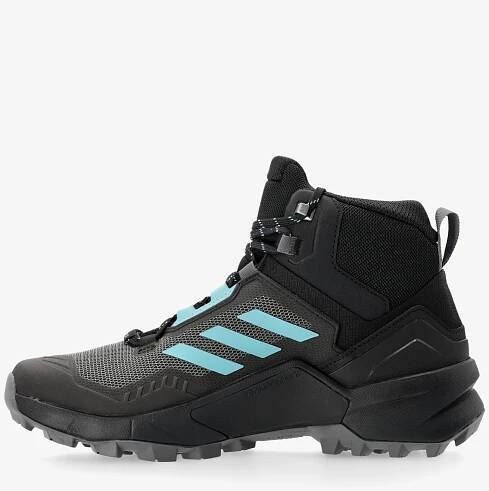 Trekové boty dámské adidas TERREX Swift R3 Mid GTX - cblack/minton/grefiv