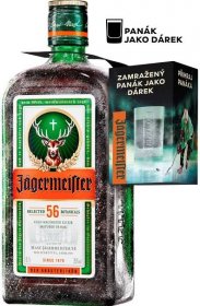 Jägermeister 35 % + panák jako dárek