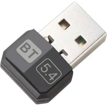 Bluetooth adaptér USB Bluetooth 5.4 adaptér pro PC Windows 8.1/10/11 Myš Klávesnice Sluchátka Reproduktor A2DP HID 20 m Přijímač Vysílač 7 zařízení