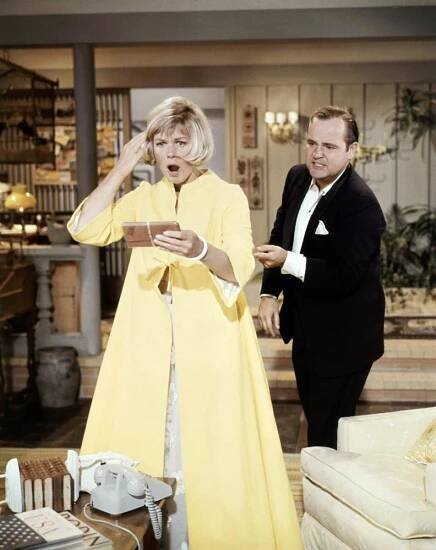 THE GLASS BOTTOM BOAT, Doris Day, Dom DeLuise, 1966