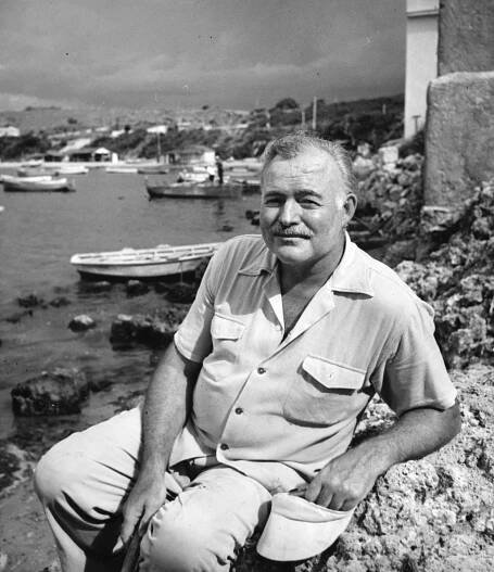 Ernest Hemingway in Cuba, August 1952