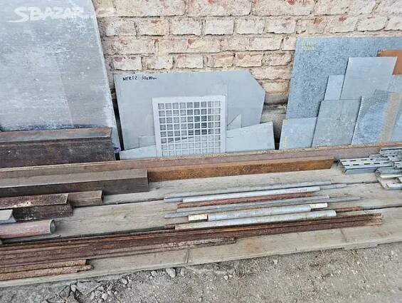 Železo, hutní materiál, jekly, vingle, překlady 15-20Kč/kg - 11