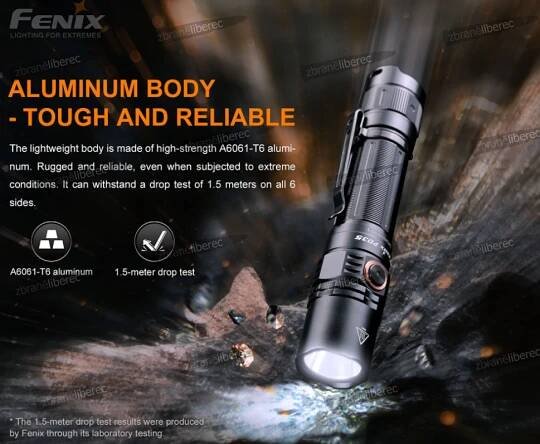 LED svítilna Fenix PD35 V3.0 — Zbraně Liberec, zbraně, pistole, střelivo a lovecké potřeby