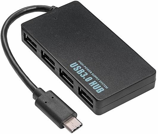 Hub AK-AD-52 USB type C / USB 3.1 4-port