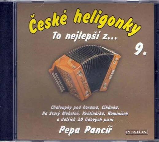 Pancíř Pepa: České heligonky 9 - CD