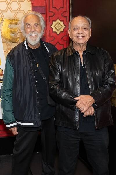 Tommy Chong and Cheech Marin at the 