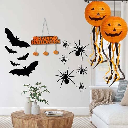 Halloweenská sada - pavouci - BetterStyle