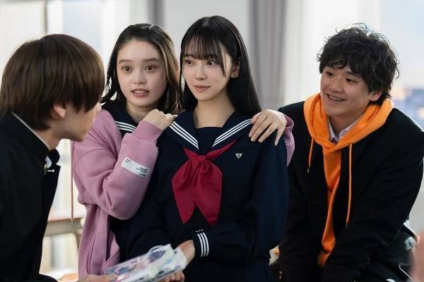 Akari Takaiši, Miona Hori, Hinata Tódó - Išo, kókai. - Z filmu