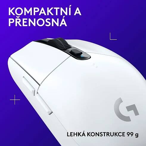 Logitech G305 bílá