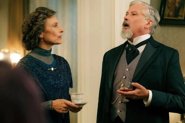 Vídeňská krev - Ďáblův polibek - Z filmu - Amelia Bullmore, Conleth Hill