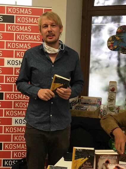 Jan Bauer, Jaromír Jindra a Jan Štifter na společné autogramiádě v Českých Budějovicích + nové knihy s podpisem – Knižní