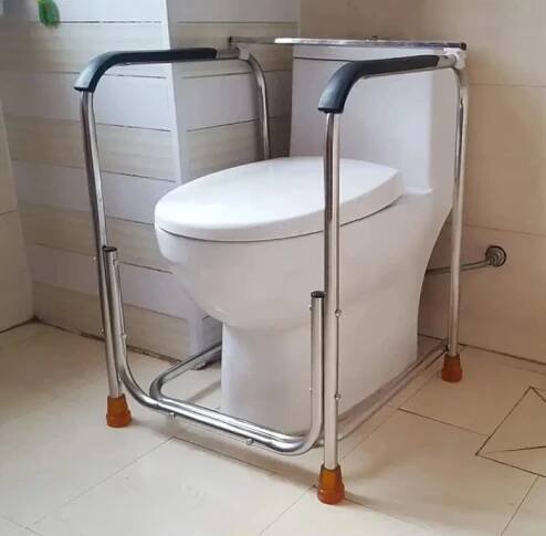 Držák Madlo Zajišťovací rám pro WC pro invalidy pro seniory Značka ostatní