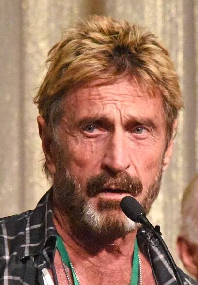 John McAfee foto