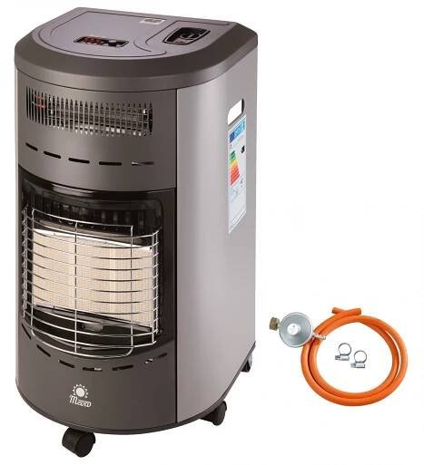 Meva Relax Plus TB15001 kamna plynová/elektro vč. sady na připojení