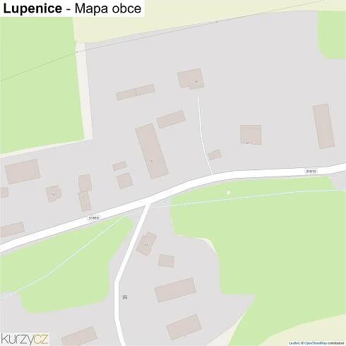Lupenice - mapy | Kurzy.cz
