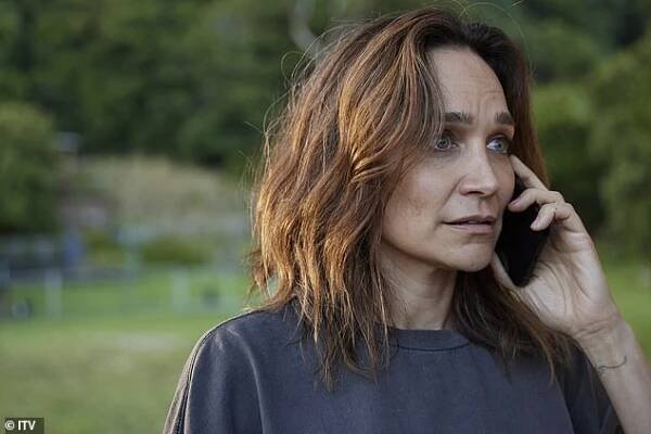 Hat is emotionally sound compared to Simone (Nicole da Silva, pictured), a hard-drinking writer whose first novel is just about to hit the bookshelves. She’s spent five years working on it, while caring for her dad (William Zappa) who has dementia