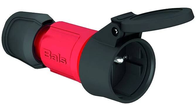 BALS 16A 3p 230V IP54 Spojka CZ + víčko červe
