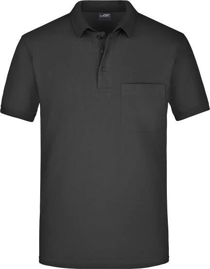 Pánské tričko Daiber Pánské polokošile Polo s kapsičkou JN922 Barva: Černá, Velikost: XL