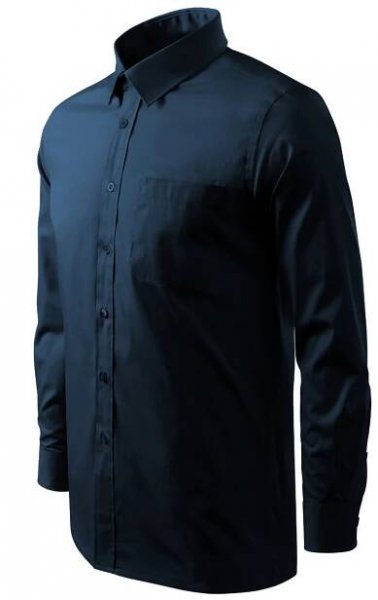 MALFINI® Košile pánská Style LS 209 - námořní modrá