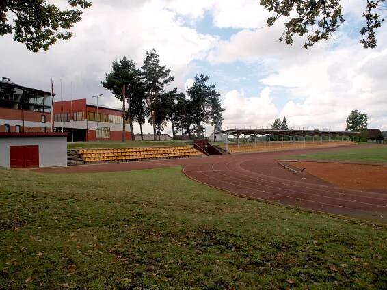 Līvānu stadiona izbūve