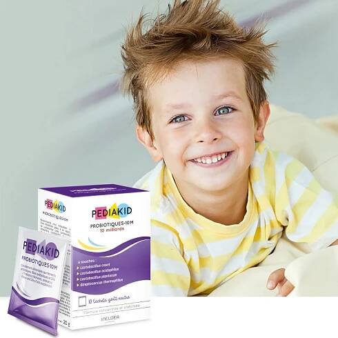 PEDIAKID® PROBIOTIQUES 10M - Brings balance to the intestinal flora