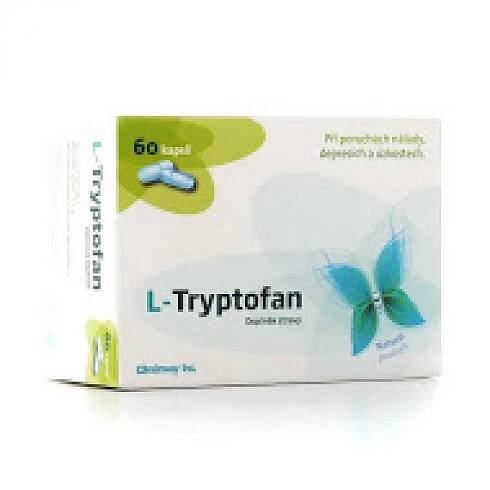 Brainway L-Tryptofan 60 kapslí, poškozený obal