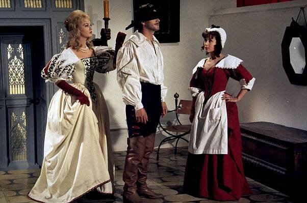 Tři mušketýři: Pomsta Milady de Winter - Z filmu - Mylène Demongeot, Gérard Barray, Anne Tonietti
