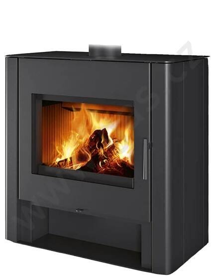 Krbová kamna s teplovodním výměníkem ROMOTOP TELDE plech - GAS.cz