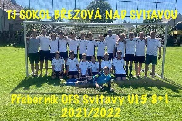 Starší žáci TJ Sokol Březová nad Svitavou