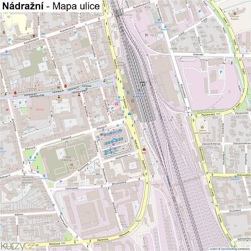 Nádražní - mapy | Kurzy.cz