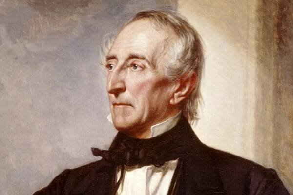 Painting of John Tyler, 10th President of the United States.