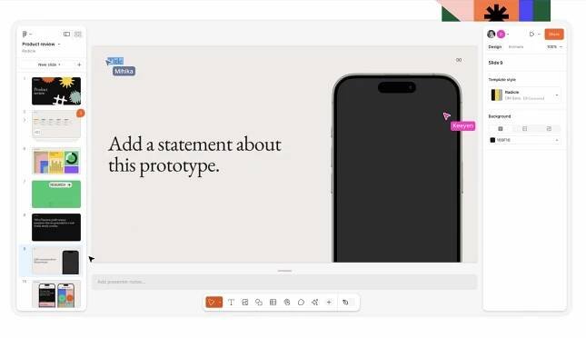 Figma Slides new feature config 2024