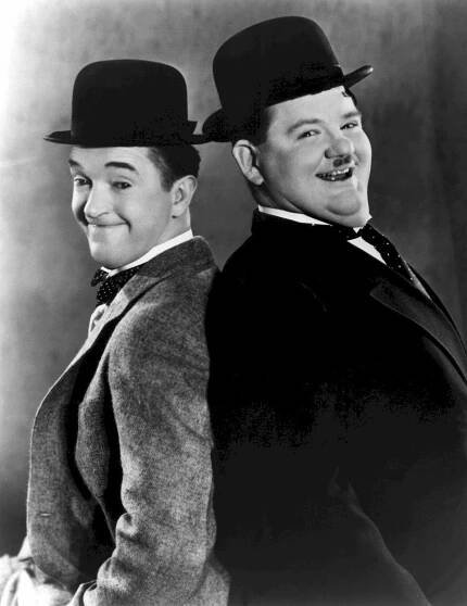 Stan Laurel a Oliver Hardy: slavná dvojice amerických filmových komiků