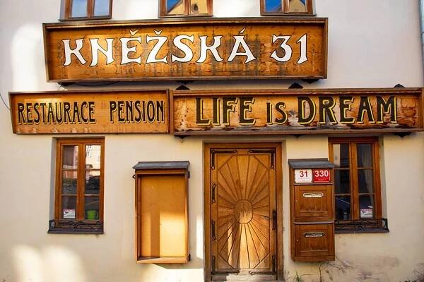 Image of restaurant and pension in Ceske Budejovice