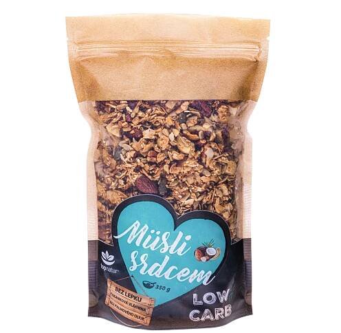 TOPNATUR Müsli srdcem Paleo a Kokos Low Carb 350 g | Alphega.cz