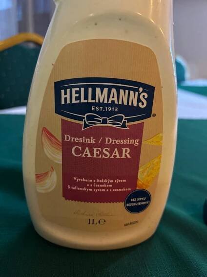 Dresink / dressing caesar Hellmann's