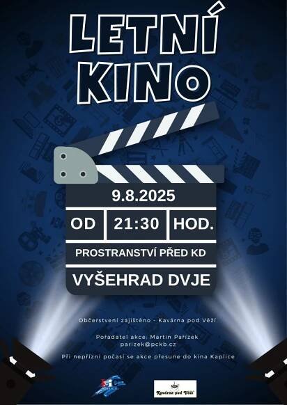 Letní kino - Vyšehrad Dvje | Informační servis města Kaplice