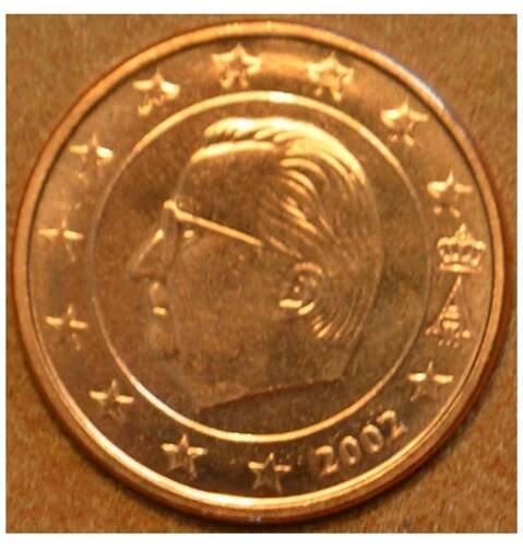 Euromince mince 1 cent Belgicko 2002 (UNC)