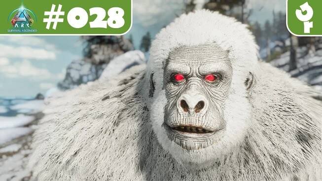 ARK: Survival Ascended #028 - Winter Wonderland: Sněžný muž a Yetti
