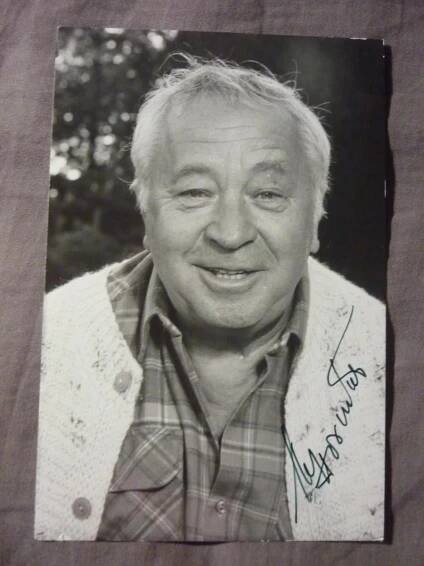 autogram Miroslav Horníček  - Ostatní sběratelské předměty