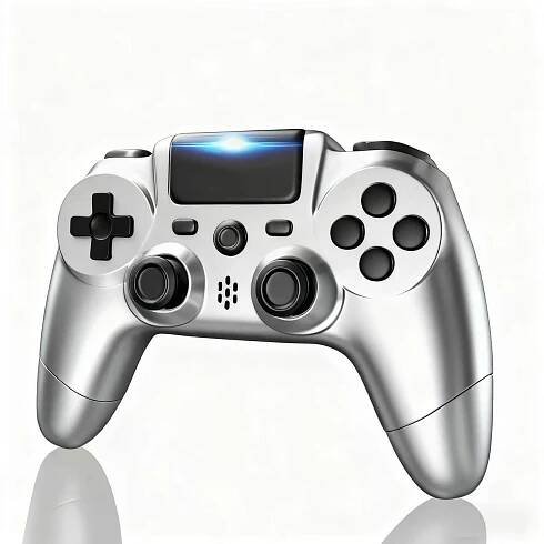 Wireless controller compatible with PS4/PS4 Pro/PS4 *. PS4 controller with Hall Effect joystick, 3.5mm speaker, 6-axis motion sensor, programmable