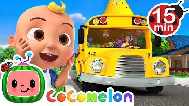Wheels on the Birthday Bus & More Wheels On The Bus Songs